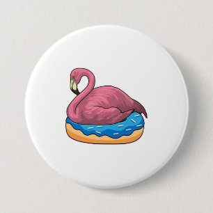 Ente mit Donut Button