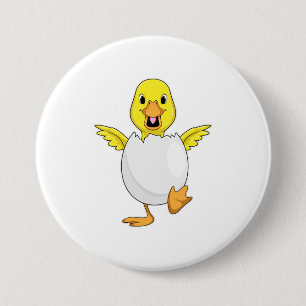 Ente mit Ei Button