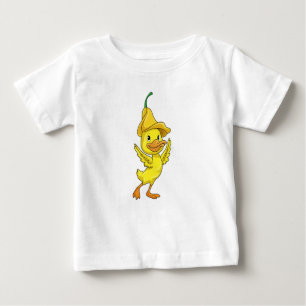 Ente mit gelber Glockenkappe Baby T-shirt