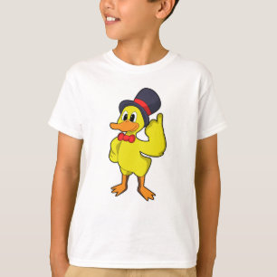 Ente mit Hut T-Shirt