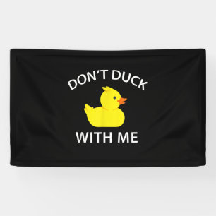 Ente mit mir-Funny-Gummi-Ente Banner