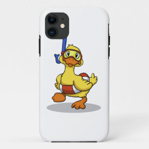 Ente mit Schnorchelmaske Farbe wählen Case-Mate iPhone Hülle