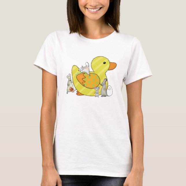 Ente nähen T-Shirt (Vorderseite)