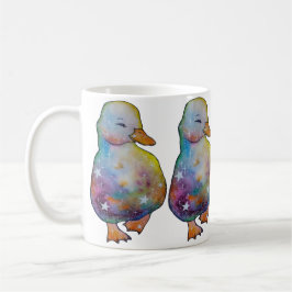 Ente namens Regenbogen Kaffeetasse