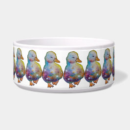 Ente namens Regenbogen Napf