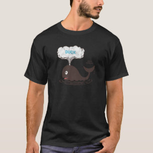 Ente NC Sommerzeit Urlaub Whale Spout T-Shirt