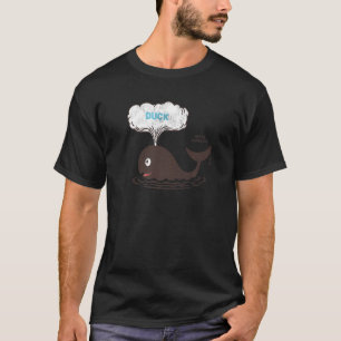 Ente NC Sommerzeit Urlaub Whale Spout T-Shirt