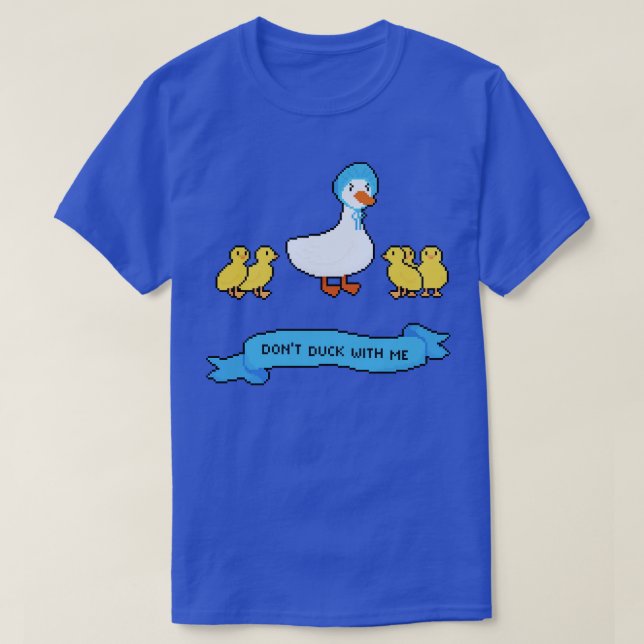 Ente nicht mit mir T-Shirt (Design vorne)