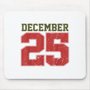 Ente Retro Halls Weihnachten Erpel Xmas Ente Glück Mousepad