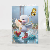 Ente Tanz im Regenwald