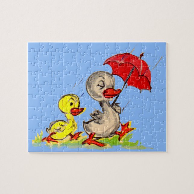 Ente und Ente Puzzle (Horizontal)