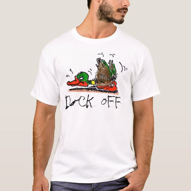 Ente weg vom T - Shirt (Vorderseite)