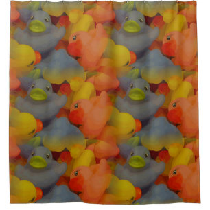 Enten Amok Duschvorhang