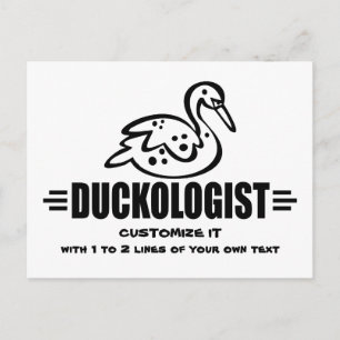 Enten anpassen postkarte