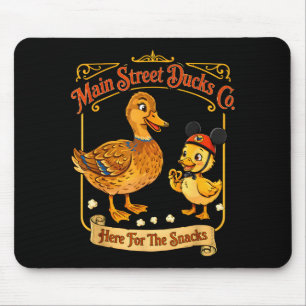 Enten auf der Hauptstraße hier wegen der Snacks sü Mousepad