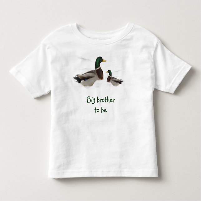 Enten Big Brother Kleinkind T-shirt (Vorderseite)