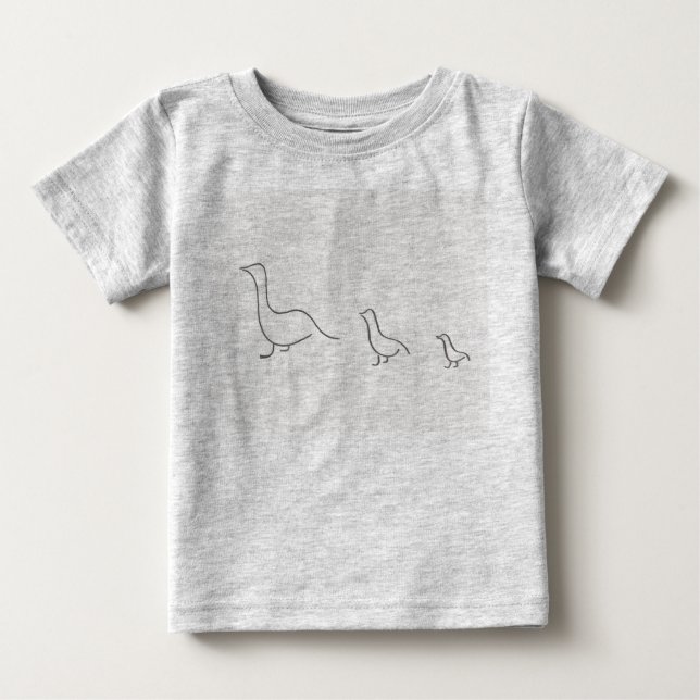 Enten - Bio Strampler (Vorderseite)