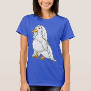 Enten-Braut-Schleier-Hochzeit T-Shirt