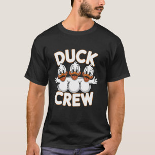 Enten-Crew Entenbekleidung Entenliebhaber-Shirt T-Shirt