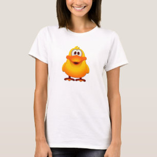 Enten-Damen-Baby - Puppe T - Shirt (angepasstes)