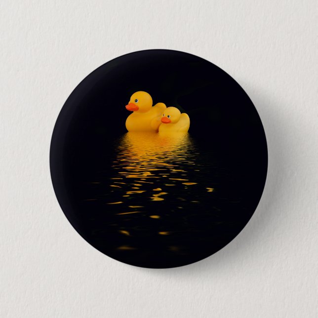 Enten, die nachts vorbeigehen button (Vorderseite)