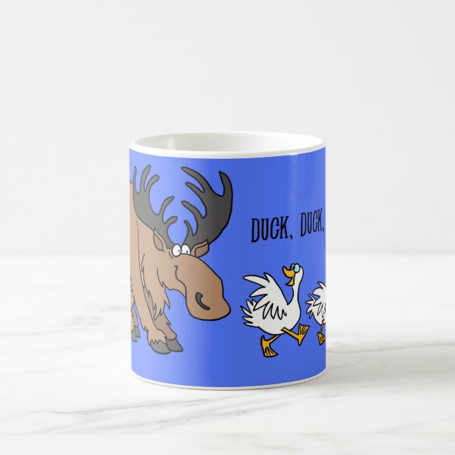 Enten Ente Ente MOOSE Tasse (Mittel)
