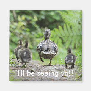 Enten-Familie Magnet