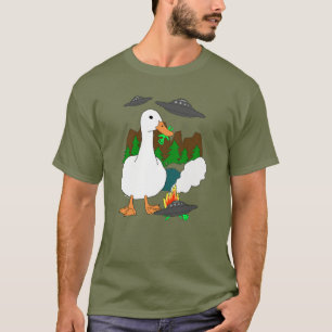 Enten gegen Außerirdischen T-Shirt