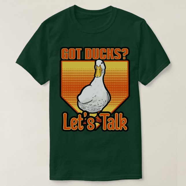 Enten Got Ducks Lasse Talk T-Shirt (Design vorne)