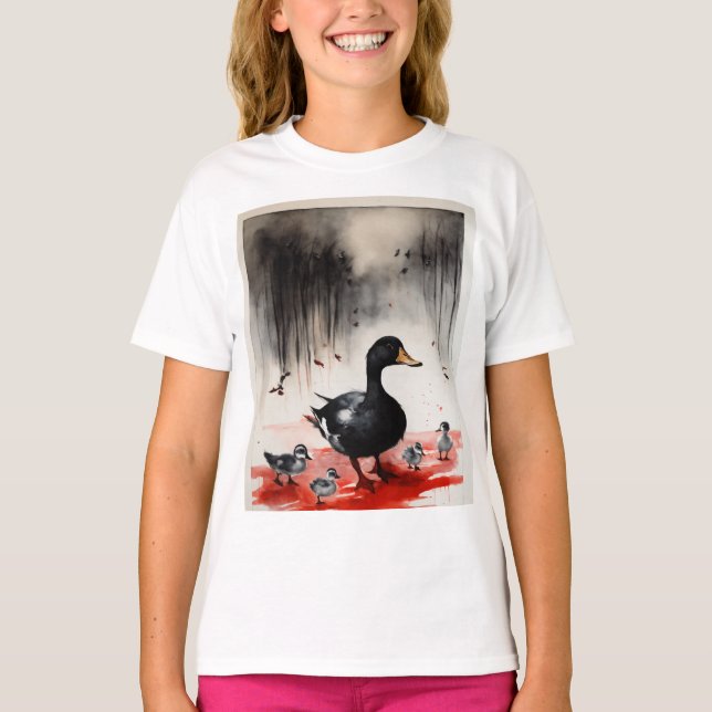 Enten im Harmonischen T - Shirt (Vorderseite)