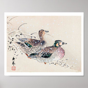 Enten im Schnee, Imao Keinen Poster
