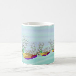 Enten im Wasser Kaffeetasse