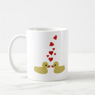 Enten in der Liebe-Tasse Kaffeetasse