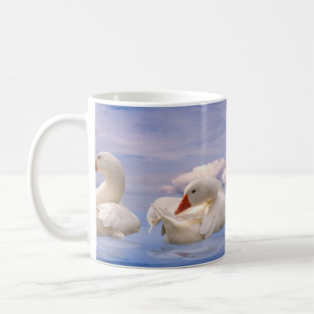 Enten in einem See-37797 Kaffeetasse (Links)