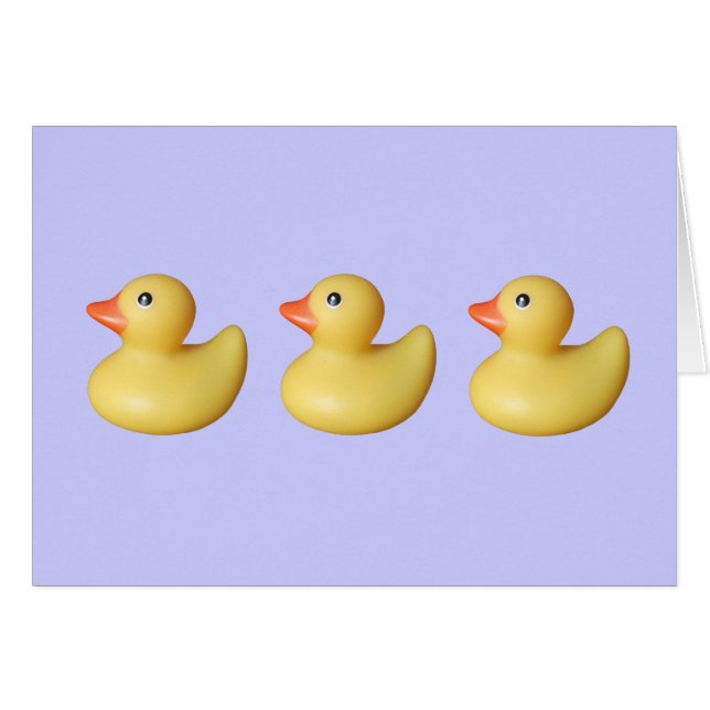 Enten in einer Reihe (Vorderseite (Horizontal))