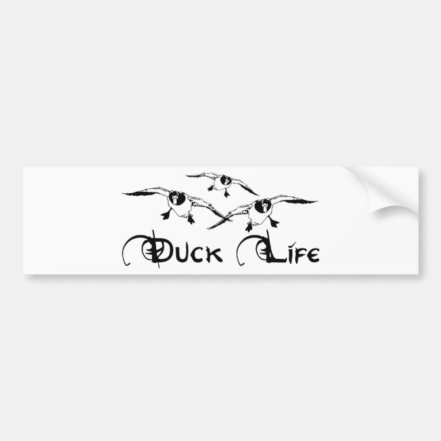 ENTEN-JAGD AUTOAUFKLEBER (Vorne)