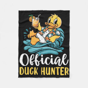Enten-Kreuzfahrt-Boot-Tee Lustige Gummi-Enten-Jagd Fleecedecke
