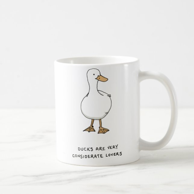 Enten-Lappalien Kaffeetasse (Rechts)