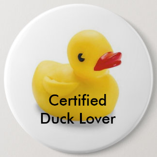 Enten-Liebhaber-Abzeichen Button