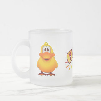 Enten-mattierte GlasTasse Mattglastasse