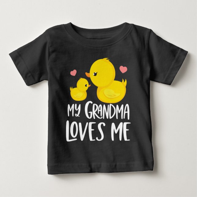 Enten 🦆 meine Oma-Lieben Baby T-shirt (Vorderseite)