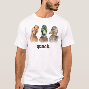 Enten quaken lustig Entenliebhaber Lustig Quaken T-Shirt