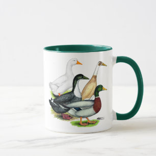 Enten-Quartett Tasse