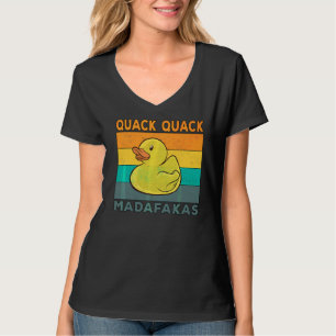 Enten Redewendungen Rubber Ente Quack Quack Enten  T-Shirt