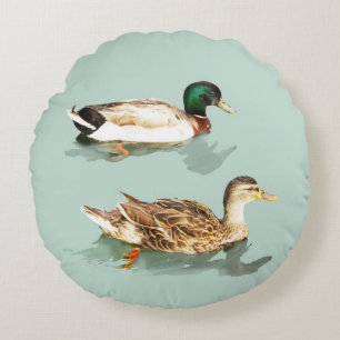 Enten Rundes Kissen
