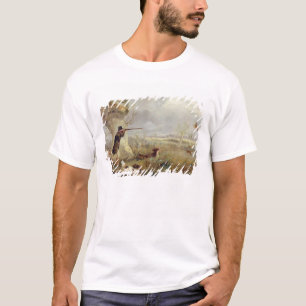 Enten-Schießen (Öl auf Leinwand) T-Shirt