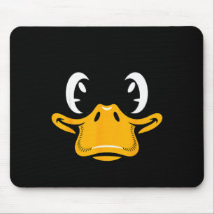 Enten-Shirt Erwachsene Kinder Männer Frauen Gelbes Mousepad