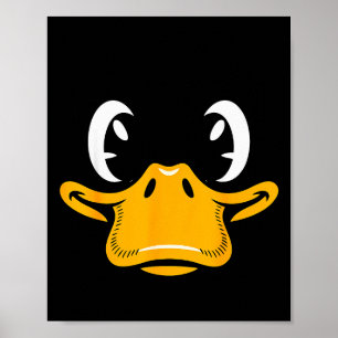 Enten-Shirt Erwachsene Kinder Männer Frauen Gelbes Poster