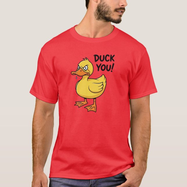 Enten Sie Wortspiel T-Shirt (Vorderseite)