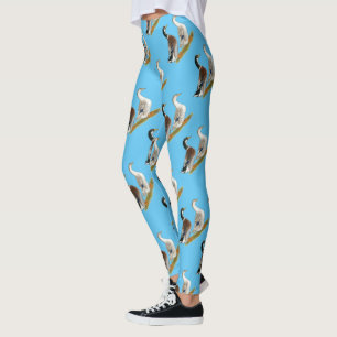 Enten: Silbernes Appleyard Leggings